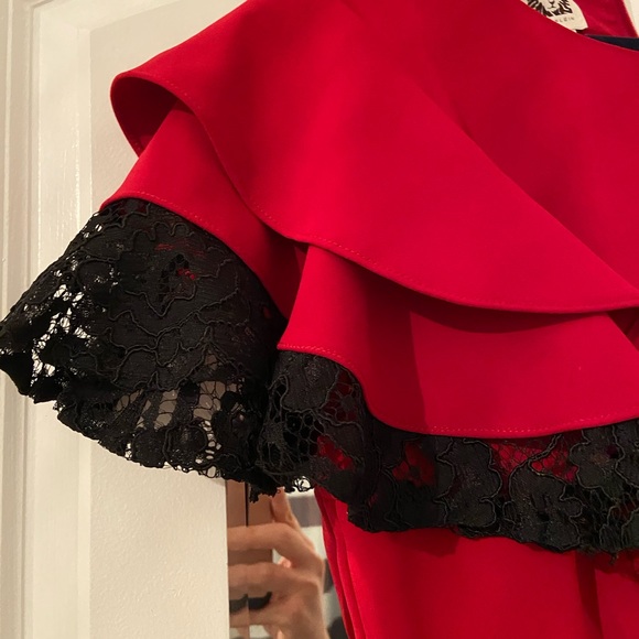 Anne Klein dress with custom added work - Picture 4 of 5